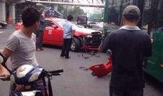 杭州交通事故最新爆料,多车连环相撞，现场情况紧急！